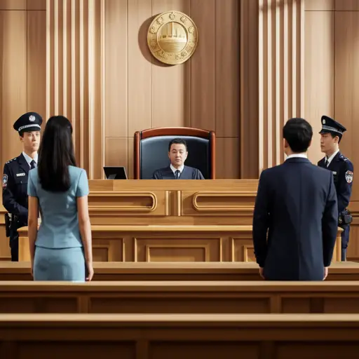 她被判入狱六个月。