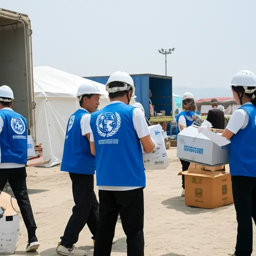 这篇文章是关于国际援助组织的。