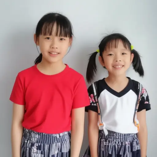 我妹妹甚至比我还高。