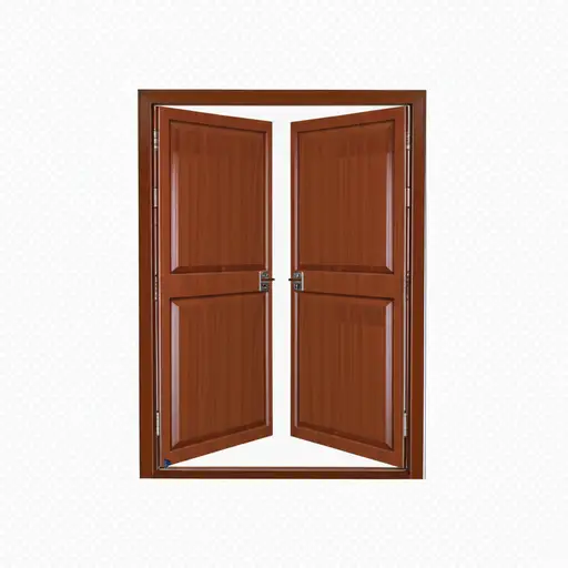 小心！那扇门是双层的。