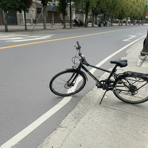 我不知道这是谁的自行车。