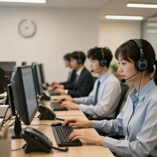 我们的电话线路服务到晚上九点。