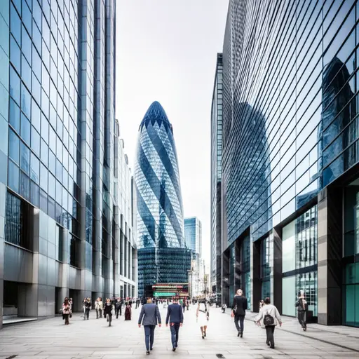 伦敦金融城是英国主要的金融区。