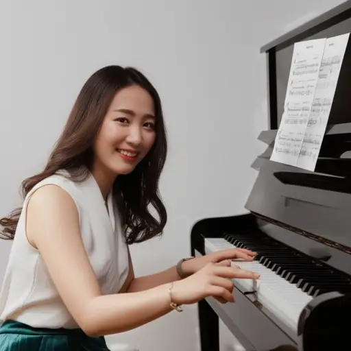 她一直热爱音乐。