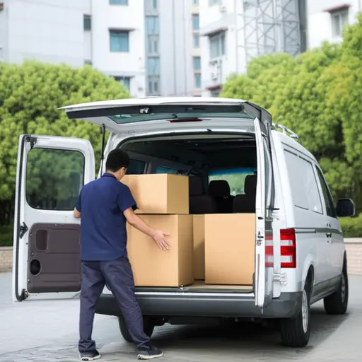 他兼职做送货司机。