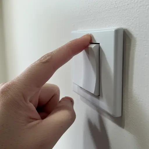 离开时记得关掉开关。