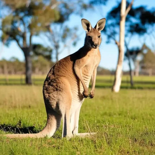我的梦想是有一天能在野外看到袋鼠。