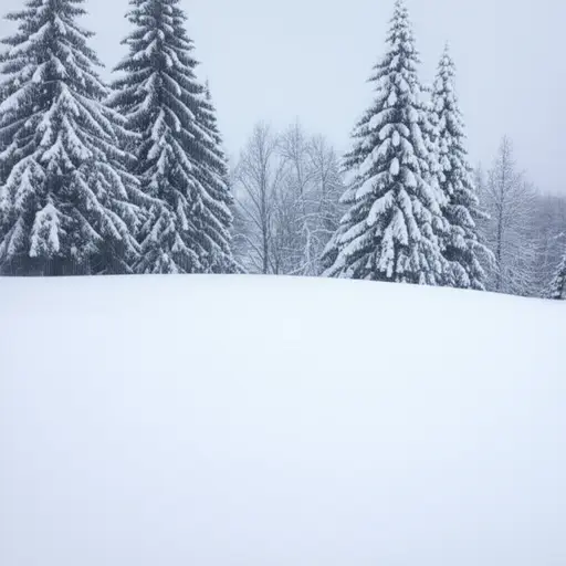 雪在一些地方有六英寸深。
