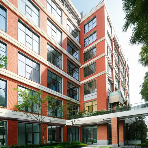 旧工厂去年被重建成了现代公寓。