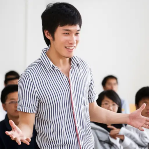 他在喜剧课和戏剧课上都学习了如何表演。