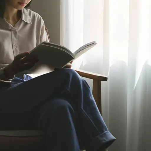 阅读是一项安静的室内活动。