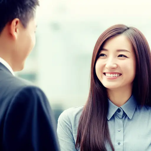 A: 她真的在进步。B: 太好了！