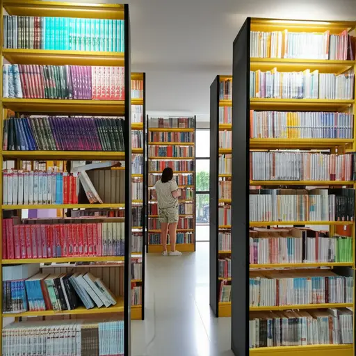 图书馆有广泛的信息。