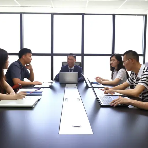 我们昨天进行了一次面对面会议。