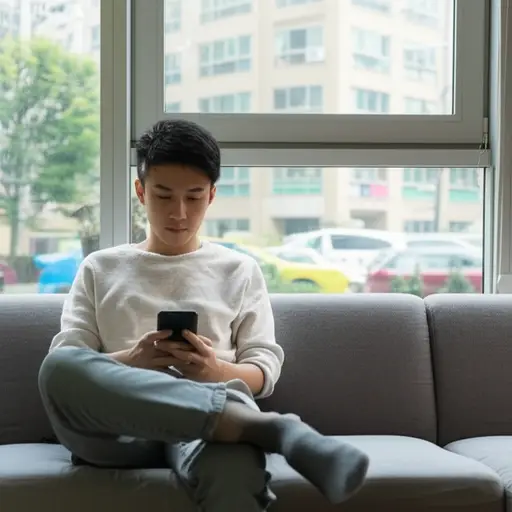 我哥哥在家，但我其他的家人都在工作。