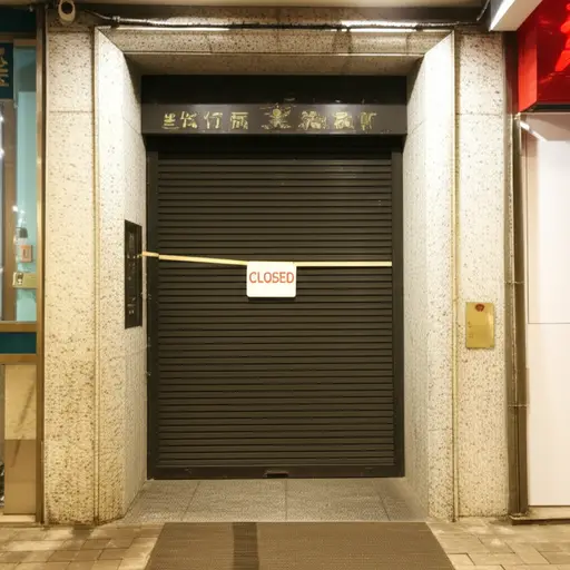 银行昨天很早就关门了。