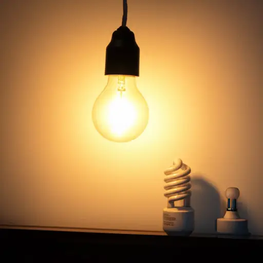 这些旧灯泡非常耗电。