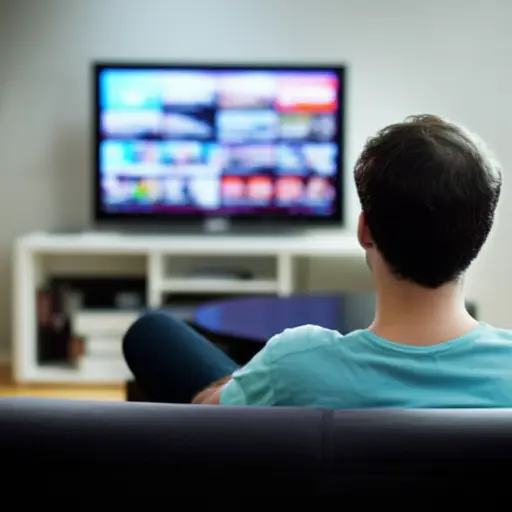 相比之下，电视是一种更被动的活动。