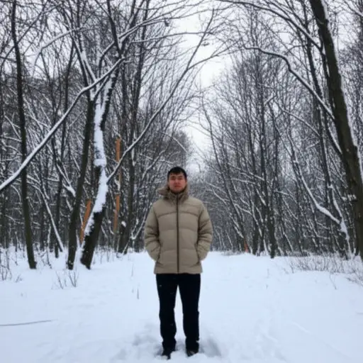 他没有足够暖和的衣服来应对冬季旅行。