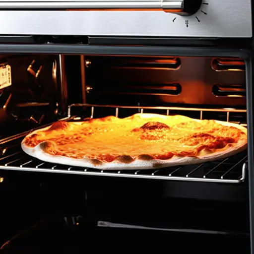 检查一下披萨——我觉得它要烧焦了！