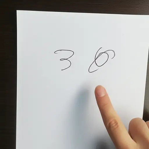 你能读出这个数字吗？是3还是8？