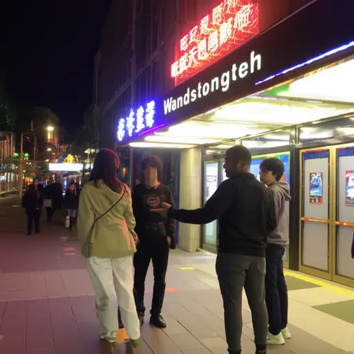 我今晚要和朋友们去旺兹沃思电影院。你想加入我们吗？