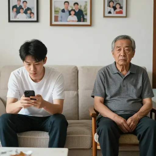 社交媒体扩大了一些家庭中代际之间的隔阂。