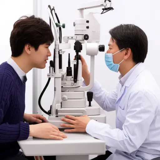 我下周需要做一个眼部检查。