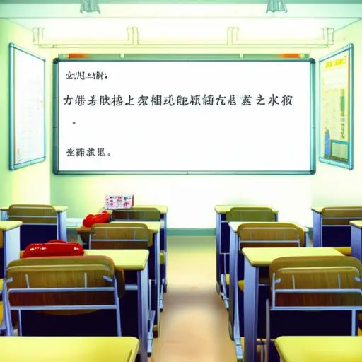 我们教室后面有一块很大的布告板。