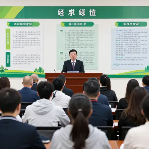 政府正试图将公众的注意力转向环境问题。