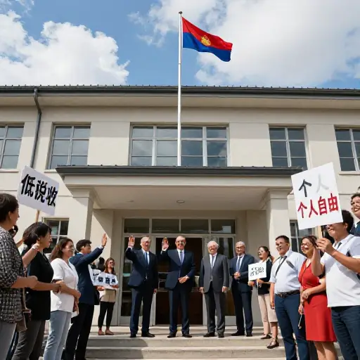 这个政党主张低税收和个人自由。