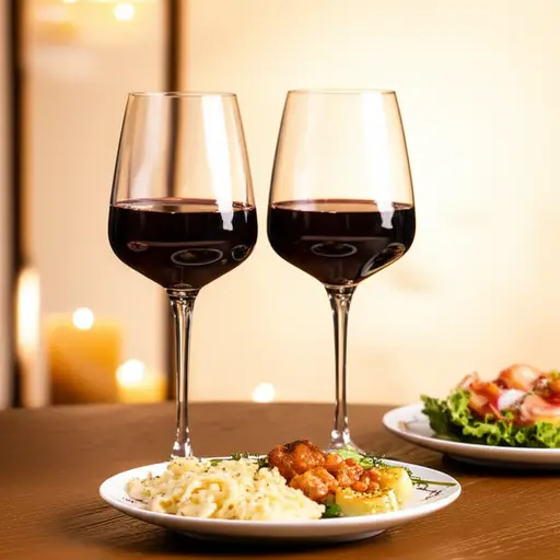 我们晚餐时喝杯葡萄酒吧。