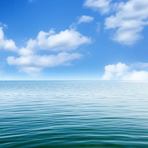 一阵凉爽的微风从海上吹来。