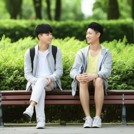 她哥哥和我哥哥关系很好。