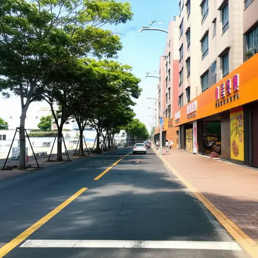 这家超市离我家很近。