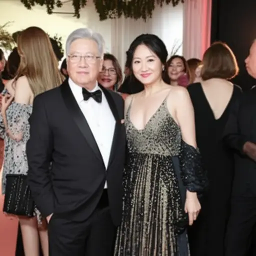 他们是派对上穿着最得体的夫妇。