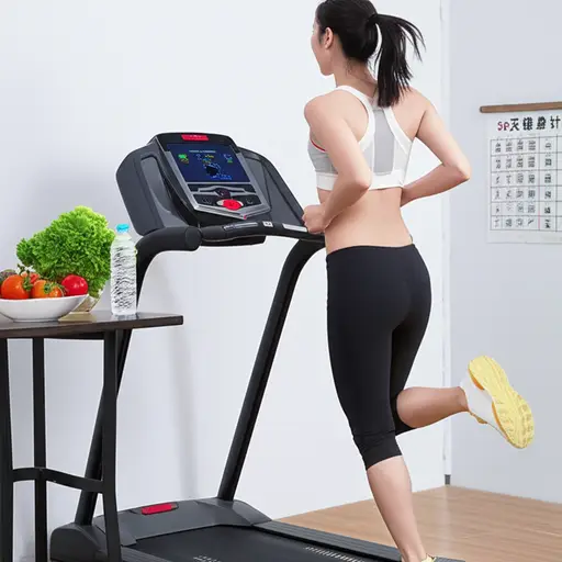 我正在认真节食，而且必须每天锻炼。