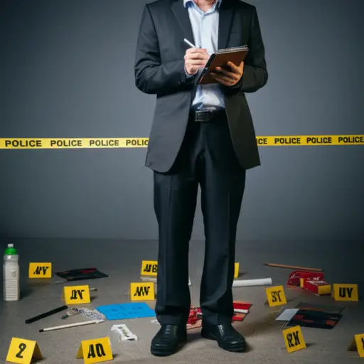 侦探提供了犯罪现场的详细描述。