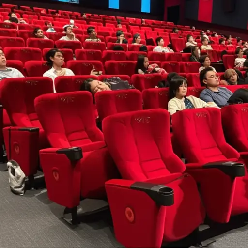 这家电影院有非常舒适的座位。