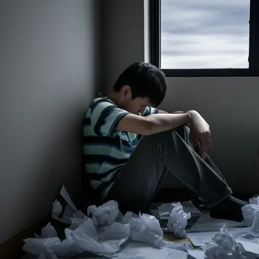 又一次失败后，一阵深深的绝望感席卷了他。