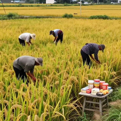 村民们只需要极少量的进口食物。