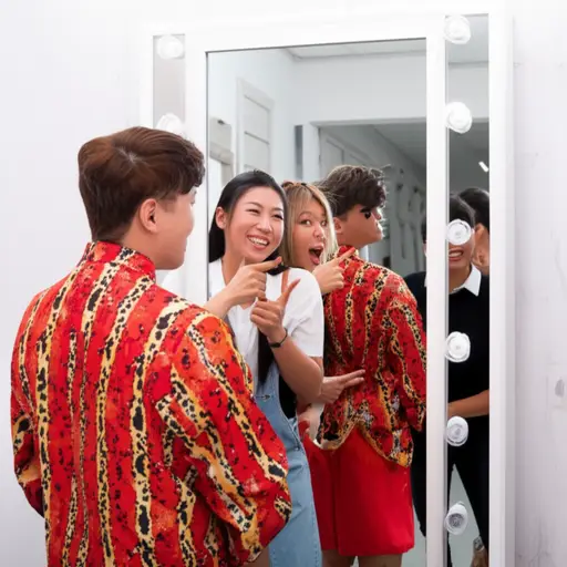 如果我穿这套服装，大家都会嘲笑我。