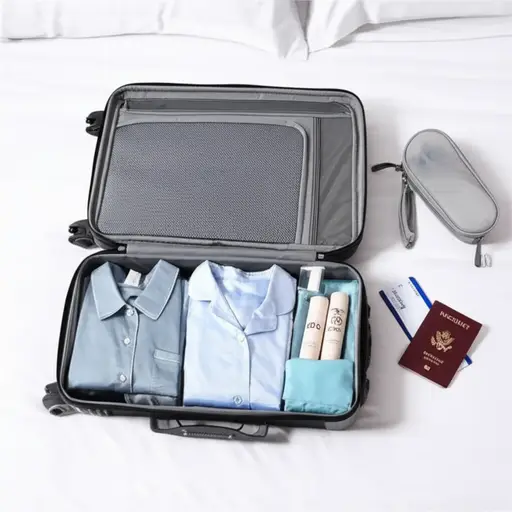 别忘了为你的旅行打包一个过夜用的行李包。