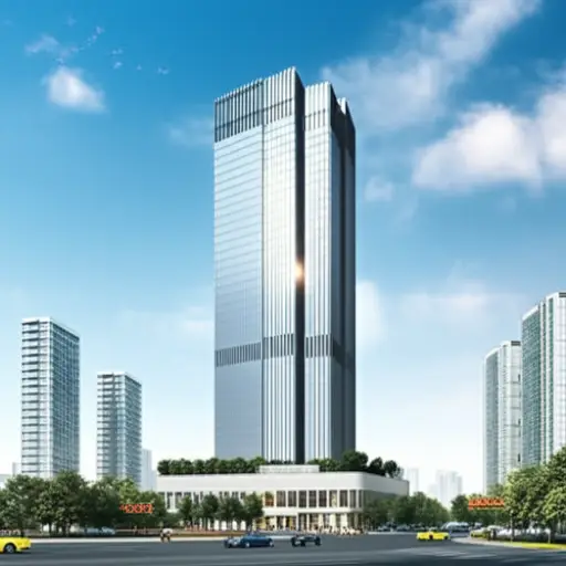 那座高楼有六十层。