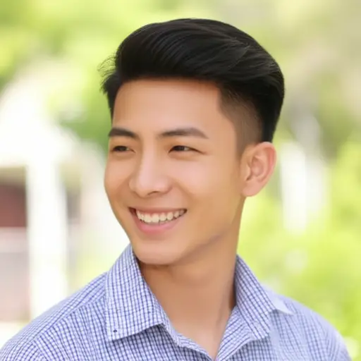 你的新发型看起来棒极了。