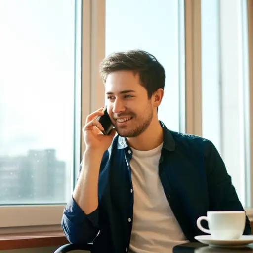 你打电话来时，我刚好正在想你。