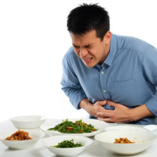 我吃得太多了，真的感到很不舒服。