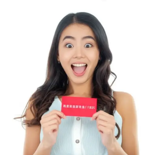 当她得到音乐会门票时，她变得非常兴奋。