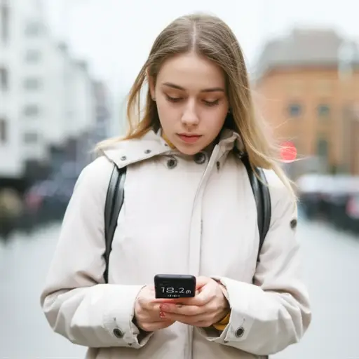 她快速瞥了一眼手机查看时间。