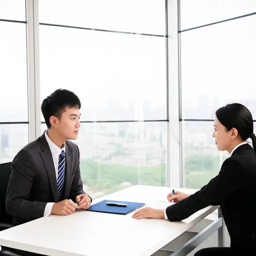 面试时正确的着装是正式的。